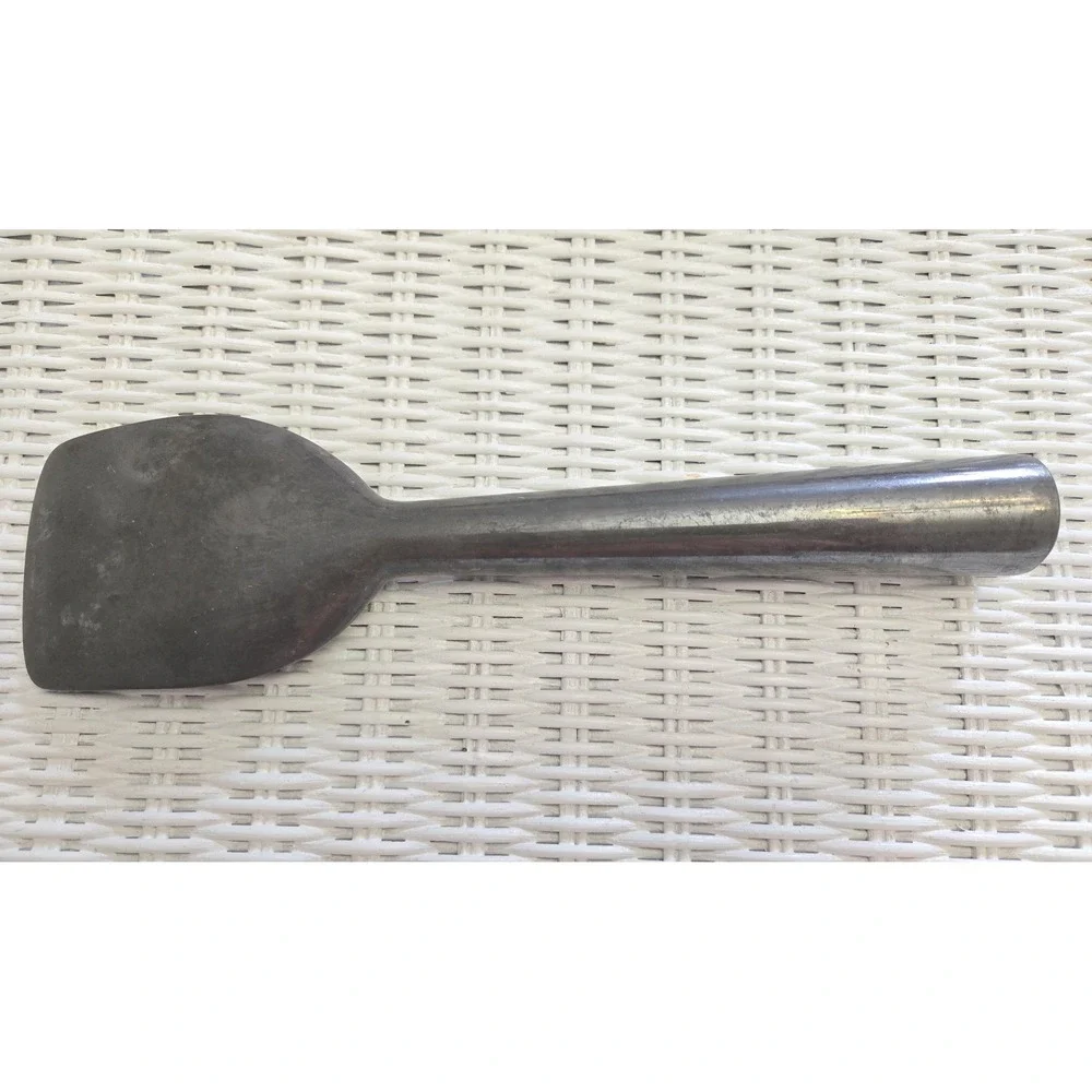 Xl Vintage Zeroll Ice Cream Scoop Paddle Spade Spoon Aluminum Blue End 10